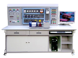XY-W069A網(wǎng)孔型萬(wàn)能機(jī)床電路實(shí)訓(xùn)考核鑒定裝置（含PLC、變頻器）